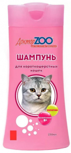 Шампунь для короткошерстных кошек с Витамином В5